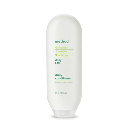 Method Everyday Conditioner Daily Zen with Cucumber Green Tea and Seaweed Scent Notes Paraben and Sulfate Free 13.5 oz (Pack of 1)