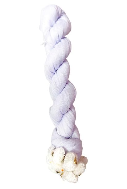 Image of Women Dupatta Lavender Braided