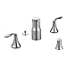 Moen T5220 Eva Two-Handle Bidet Faucet, Valve Required, Chrome