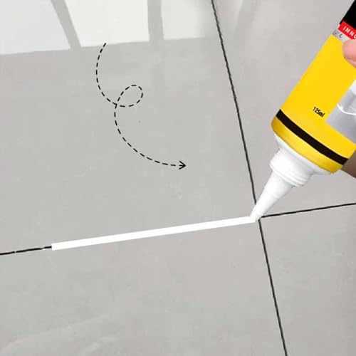 Masilla blanca multifunción impermeable con espátula 2 piezas miniatura 4