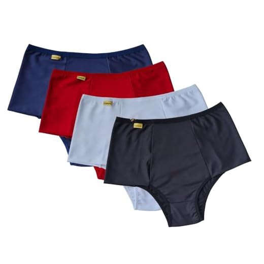 Kit 3 Calcinha Cintura Alta Pala Dupla Feminina Cintura Modeladora Cós Alto (BR, Alfa, G, Regular, Sortida)