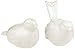 Lenox French Perle White Bird Salt and Pepper Set