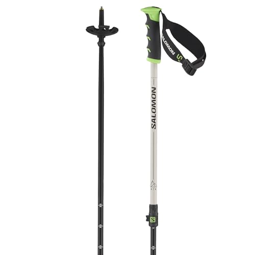 Bâtons de ski Salomon Mtn Alu S3 légers et pliables pour le ski de randonnée