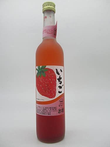Amazon.co.jp: 梅ヶ枝酒造 たっぷり苺 すりおろした苺の果肉入り 500ml