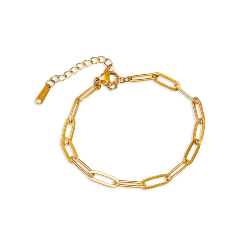 Image of Rubans Demi Fine Stainless Steel Bracelet Waterproof Gift for Women & Girls