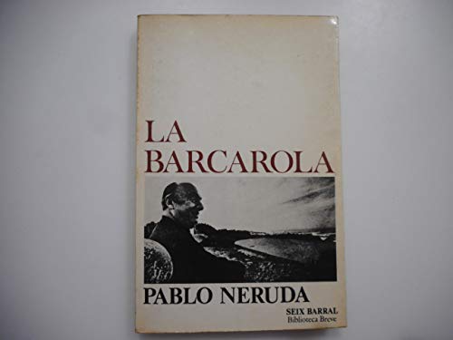 Portada de Barcarola, la