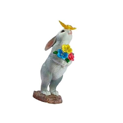 carotoe Art de Cour Lumineux pour terrasse de Patio, Sculpture en résine, décor de cônes solaires extérieurs – vue 7