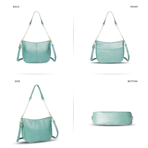 Image of Shoulder Bag for Women, Vegan Leather Classic Crossbody Purses Handbags, Trendy Hobo Bag Tote Purses for Women