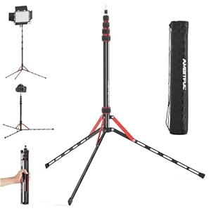 AMBITFUL Aluminium lichtstandaard, ...