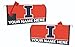 Collegiate Custom Personalized Illinois Fighting IlliniÂ Mailbox Cover Design for 2021 with Name