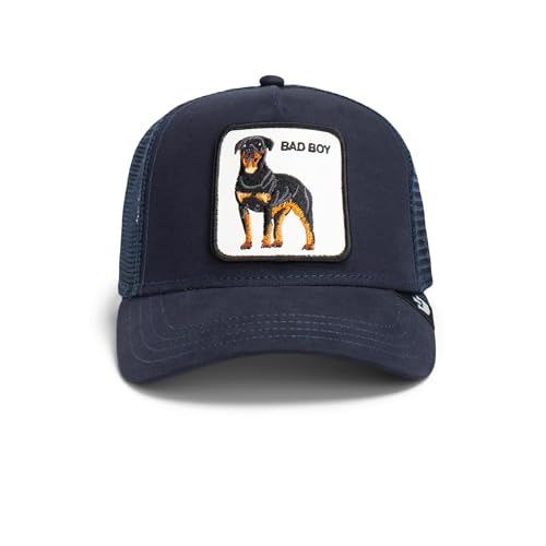 Goorin Bros. The Farm Unisex Original Adjustable Snapback Trucker Hat, Indigo (The Baddest Boy), One Size