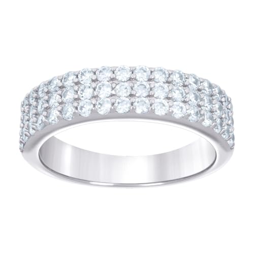 Alliance en moissanite 1,32 ct et argent sterling 925, le cadeau idéal d'union