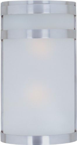 Maxim Arc-Two Light Outdoor Wall Mount in Contemporary Style-6.5 Inches Wide by 12 inches high