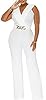 ZonJie Women's Dressy Jumpsuits Summer Sexy Party ... #1