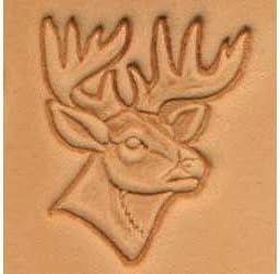 Tandy Leather Deer Head Craftool� 3-D Stamp 88341-00