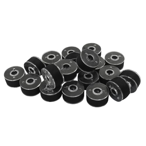 Hilo para bobina preenrollado, 90 unidades, color negro miniatura 4