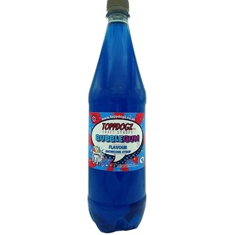 TOPPDOGZ Blue Bubblegum Slushie Syrup Cover