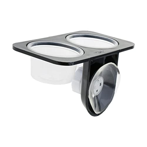 perfk Futterschale Wasserschale Futternapf Trinknapf mit abnehmbarem Saugnapf für Reptilien