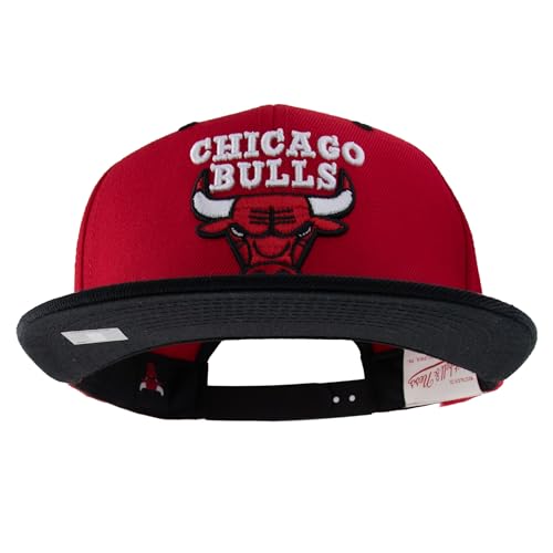 Snapback Mitchell & Ness NBA ajustable avec visiere plate HWC