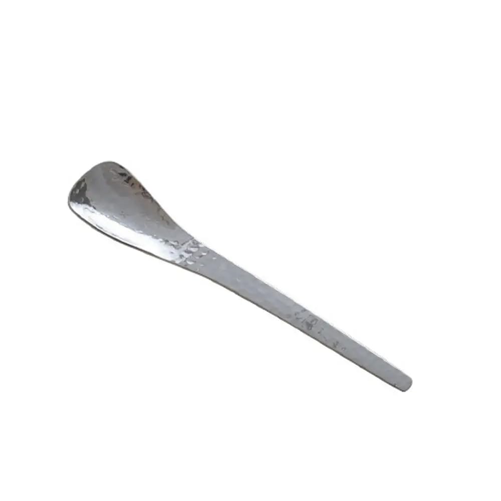 Cuchara de té Cucharas de postre 10 piezas nuevas de cucharas de metal for pasteles, tenedores de fruta, vajilla de acero inoxidable 304, cucharilla for mezclar café y postre, accesorios de cocina, cu