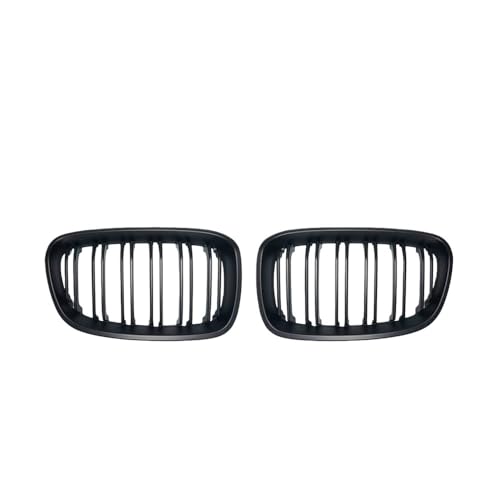 Grille de calandre avant Série 1 F20 F21 style double ligne noir mat haute durabilité