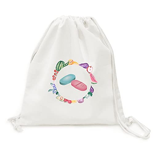 Sac en tissu pliable avec plan de pilule et sangle ergonomique