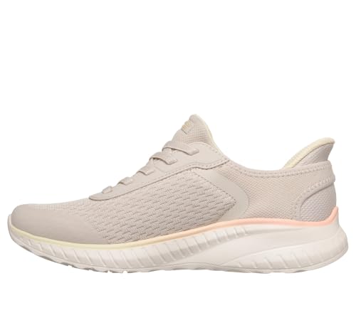 Skechers Femme Bobs Squad Chaos Ombre DISE Baskets, Natural Mesh, 38 EU
