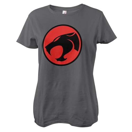 T-Shirt Thundercats pour femme avec logo officiel sous licence en coton doux