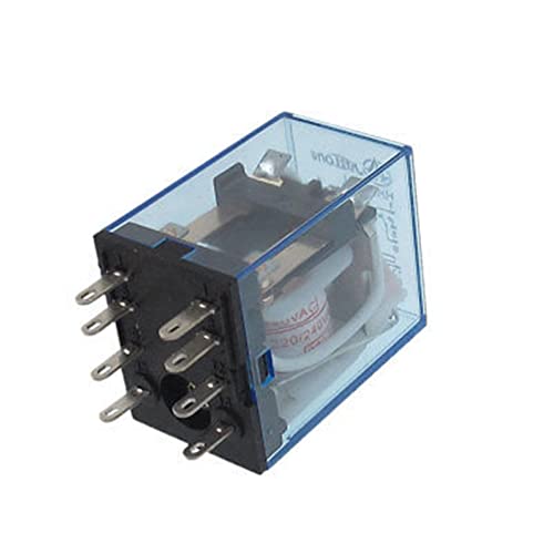 Relais puissance à LED HH52P-L 220V CA 8 broches 5A évite les pannes