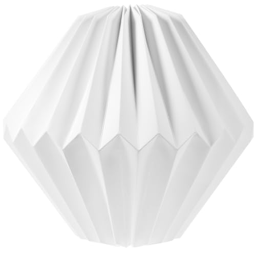 Angoily Nordic Style Origami Paper Hanging Lampshade, White Geometric Light Cover for Home...