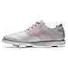 FootJoy Women's Traditions Previous Season Style Golf Shoe, Light Grey/Pink, 8