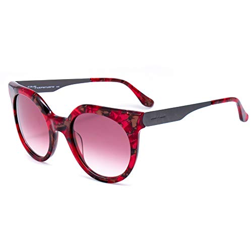 ITALIA INDEPENDENT 0801-053-ACE Occhiali da sole, Rosso (Rojo), 52.0 Donna