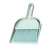 Hoement 1set Mini Dustpan and Brush Set Compact Cleaning Kit for Desktops Sofas and Home Use Material Soft Brush for Quick Cleanups Friendly Design