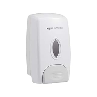 AmazonCommercial Soap Dispenser, Pack of 3, white, 1000ml