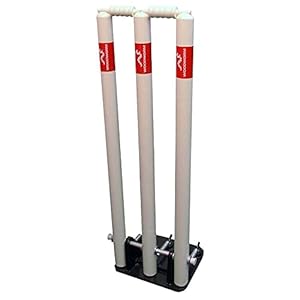 Woodworm Cricket Spring Back Stumps + Bails ICC 28″ Senior/Adult Size