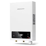 11kW Electric Tankless Water Heater, MIZUDO On-Demand Hot Water Heater, 240Volts,Up to 2.6 GPM, Single-Point of Use Water Heater for Bathroom and Kitchen, ETL Certified