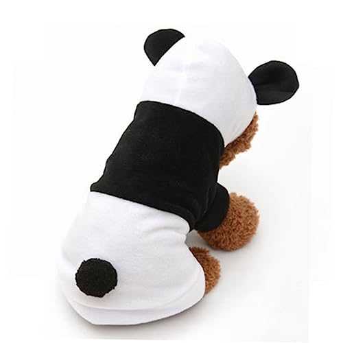 VANZACK 1 peça roupa para animais de estimação panda urso disfarce de panda para cão traje disfarce de cão panda cachorro roupa de animal de estimação criar roupa para cão cães roupa em forma de panda