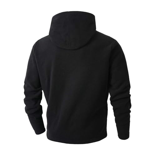 Fluffy Fleece Pullover Mens Fuzzy Sherpa Sweatshirt Loose Long Sleeve Pullover With Hood Unisex Fall Winter Warm Tops3