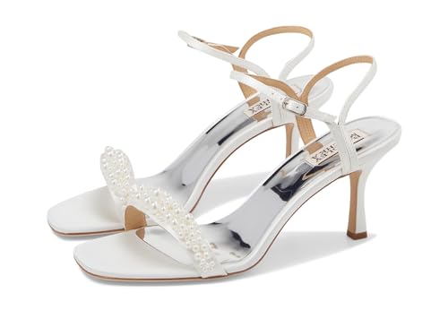 Sandales à talons Caitlyn Badgley Mischka blanc clair femme 40.5 EU pour vos tenues de mariée