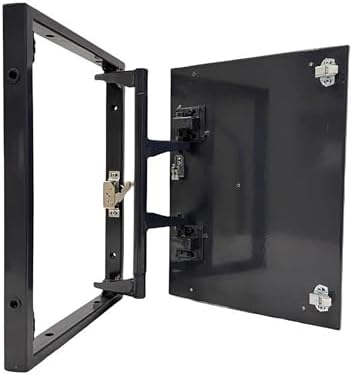 Invisible Drywall Access Panel for Wiring & Plumbing - Metal Inspection Hatch, Tile Kit, Utility Wall Cover, 600x1000x70mm- Ideal for Heating, Cable & Alarm Access