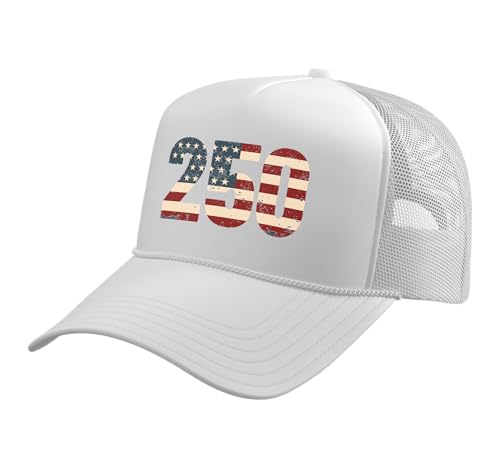 Gorra Trucker Patriótica USA 250th Anniversary 4th of July 2026 miniatura 1