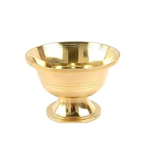 Ztztz Złota Misa Buddyjska Dekoracyjna