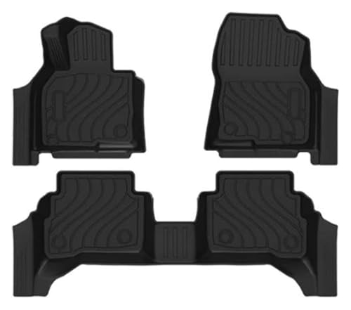 Tapis de sol pour Mazda CX-5 2017-2025 en TPE noir étanche protection coffre