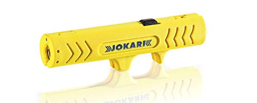 JOKARI®original Universal Entmanteler No.12 zum Abisolieren von Rundkabeln NYM-J 3 x 1,5² bis NYM-J 5 x 2,5², Art.Nr. 30120 (5 Stück) Gelb