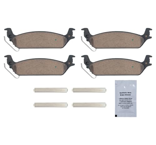 Image of HUSCH D963 Rear Ceramic Brake Pads Kit Fit For Dodge Dakota 2003-2004