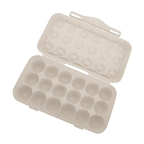 POPETPOP 箱 屋外の卵のカートン プラスチックスタンド シェルフホルダー キャンプエッグホルダー エッグハウス メディアボトル プラスチックトレー キャンプ用品 Pp 衝突防止