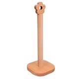 Porta Rotolo da Cucina Verticale in Legno, Creativo per Bagno e Cucina