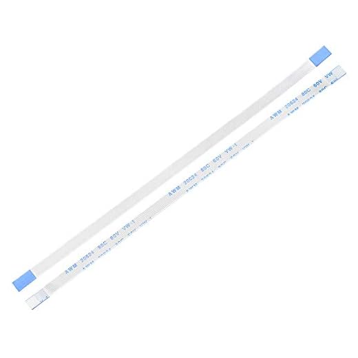 uxcell Flexible Flat Cable, 8 Pins 0.5mm Pitch 150mm FPC FFC Flexible Ribbon Cable for LCD TV DVD Player Laptop 5Pcs (A Type)