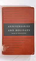 ANNIVERSARIES AND HOLIDAYS B00130XI32 Book Cover