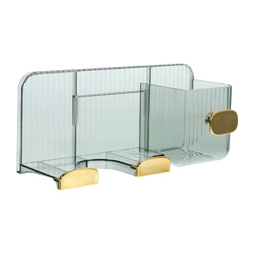 Gogogmee Hair Dryer Storage Shelf Wall Mount Dryer Stand Easy Install for Home and Barber Shop